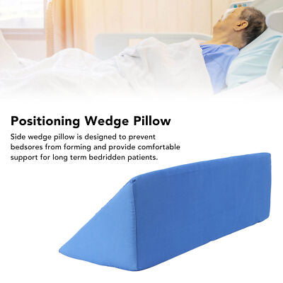 Side sleeping wedge pillow