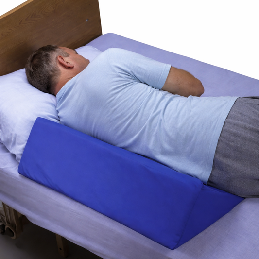 Side sleeping wedge pillow