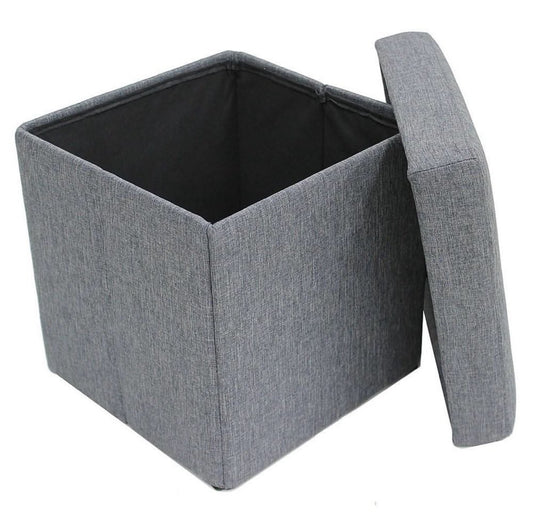 Foldable storage Ottoman