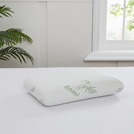 Bamboo memory foam pillow
