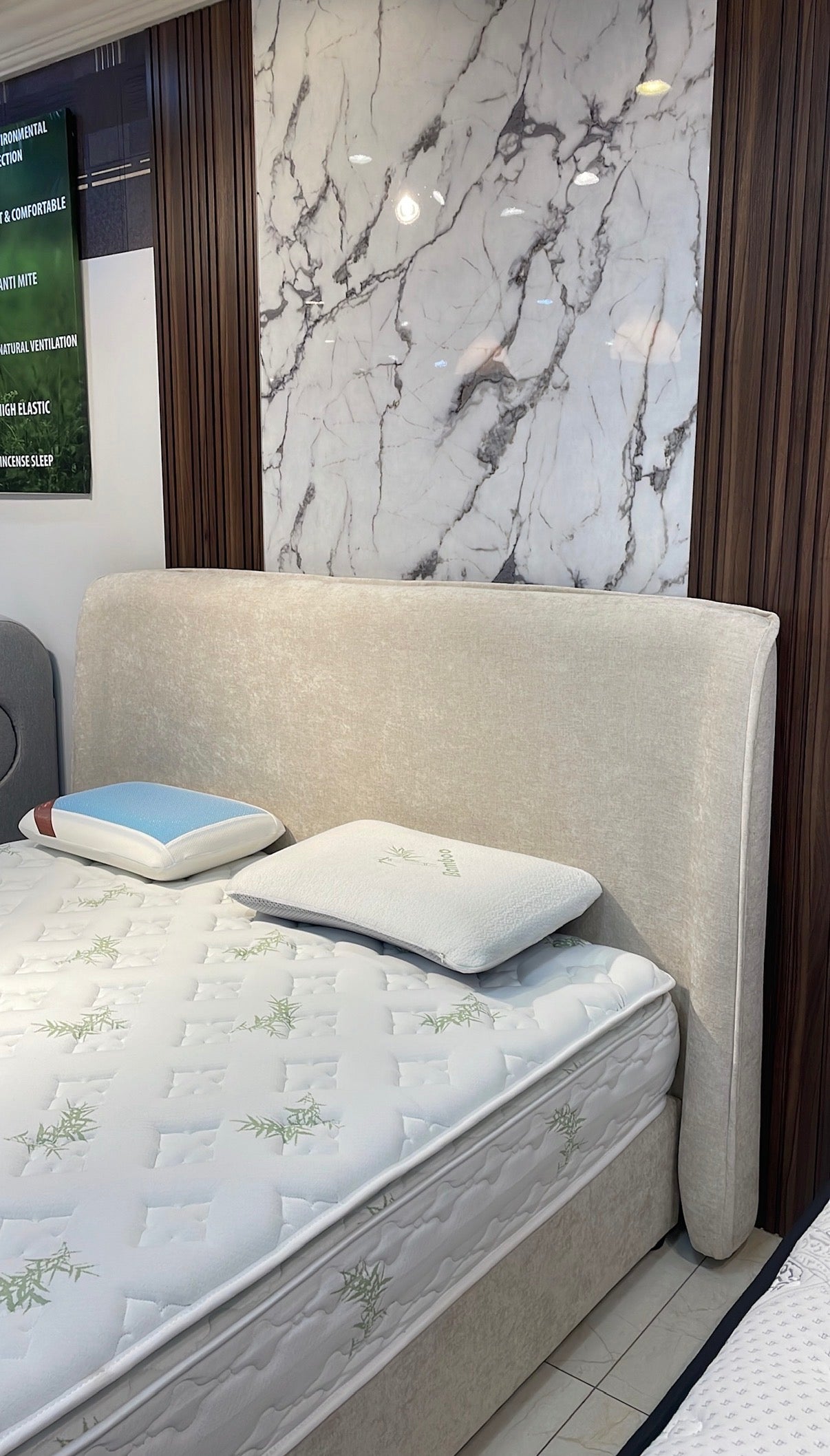 Ivory bed
