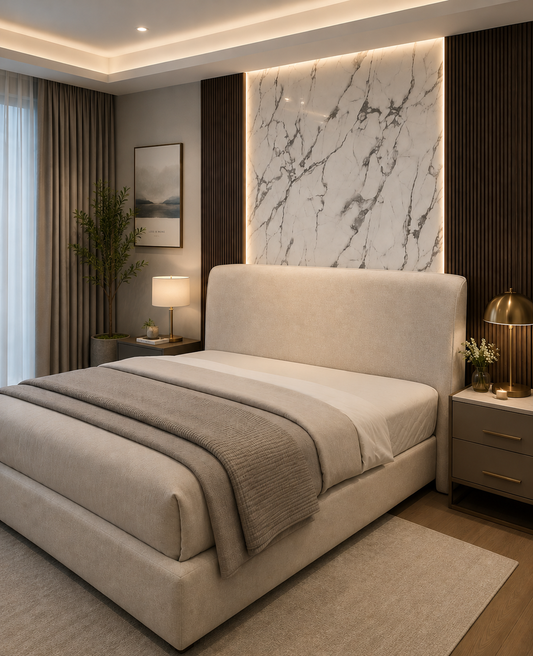Ivory bed