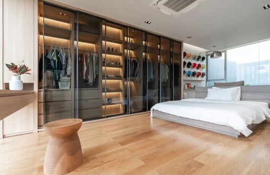 Melamine Wood Closet