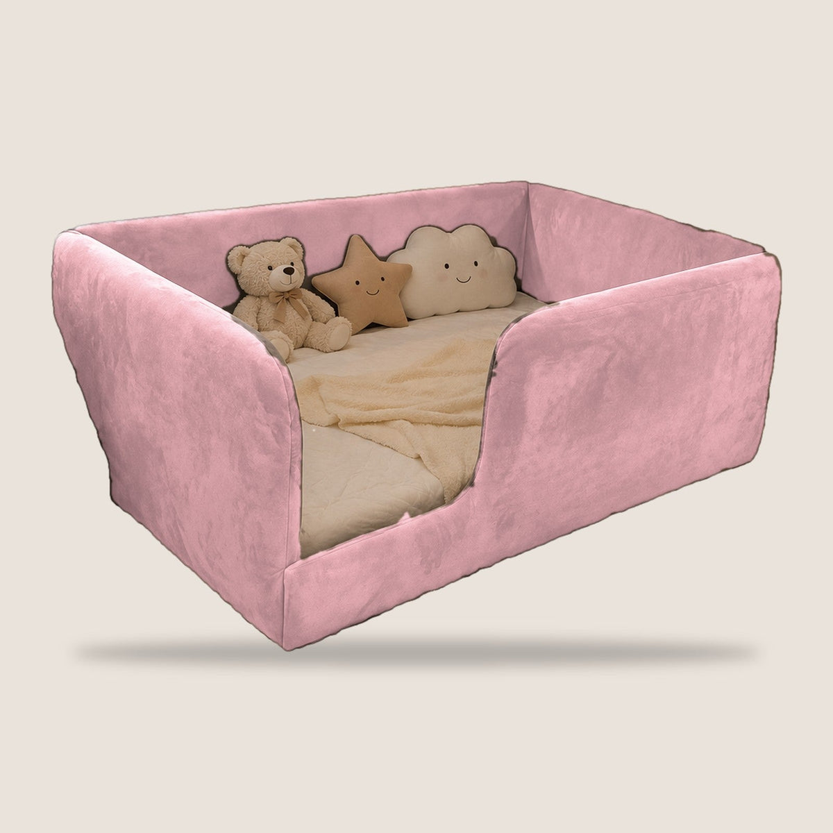 Dany bed - Dusty Rose