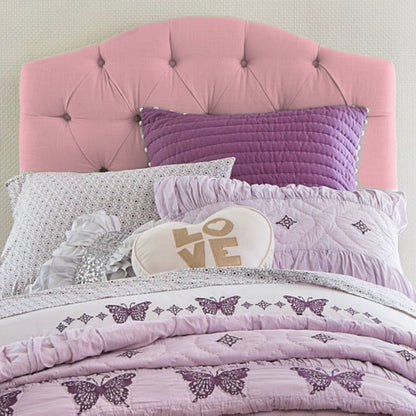 Hanay Bed - Dusty Rose