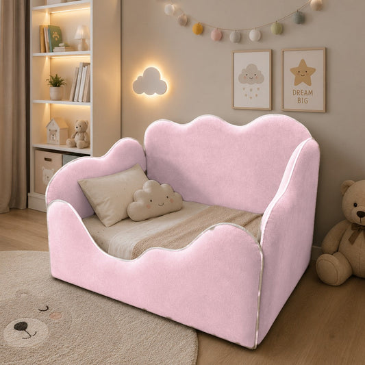 Johnny kids bed - Baby Pink