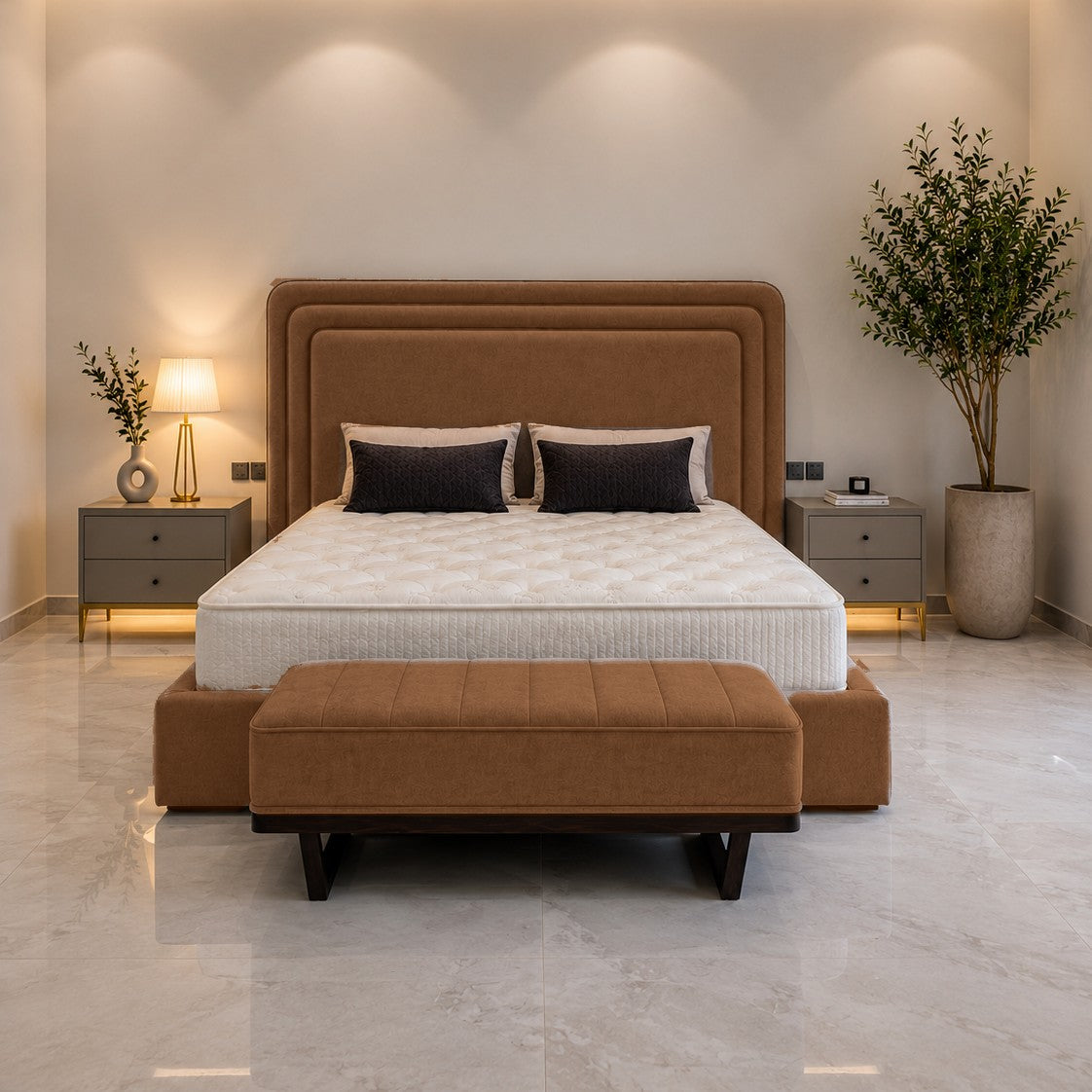 Strato bed - Brown