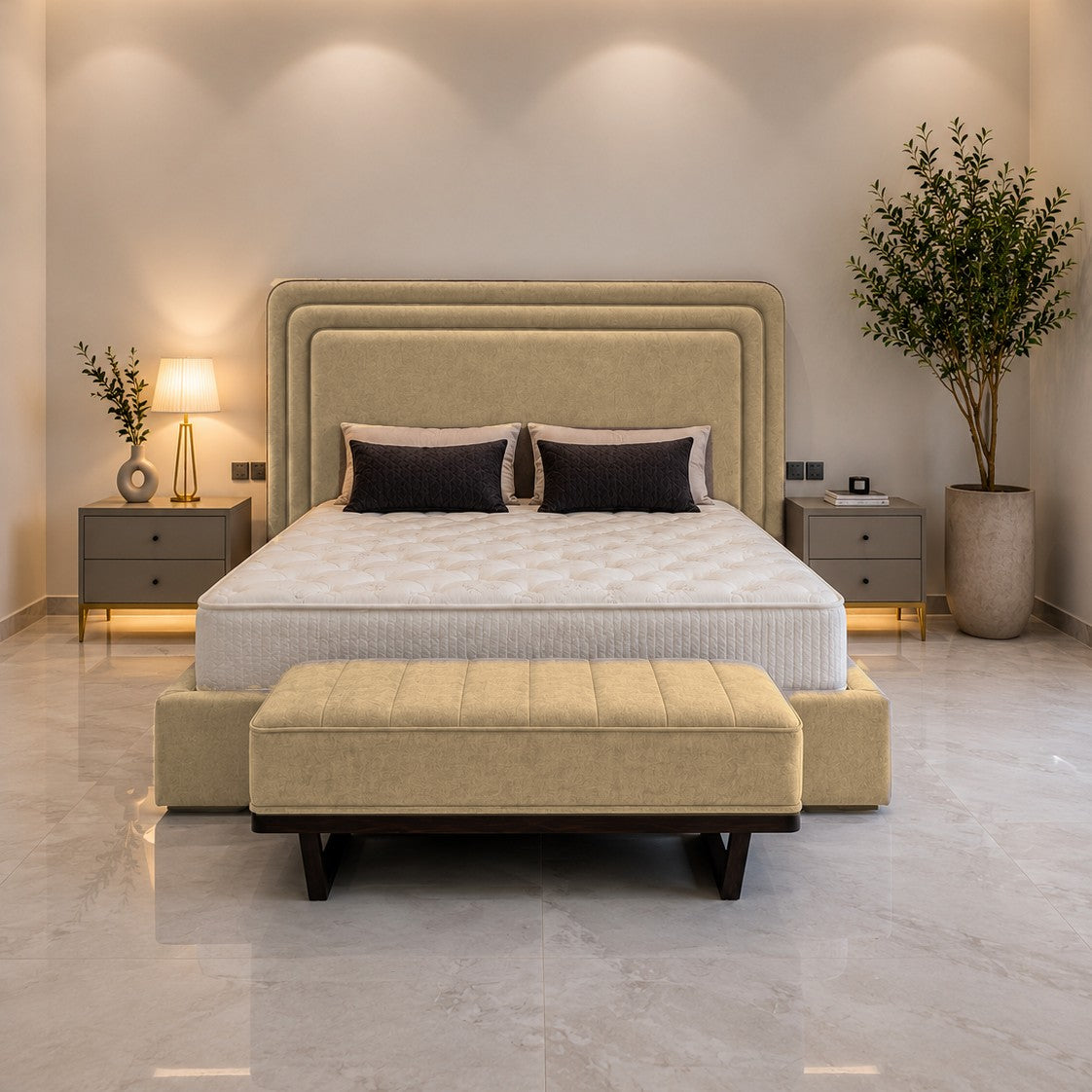 Strato bed - Dark Beige