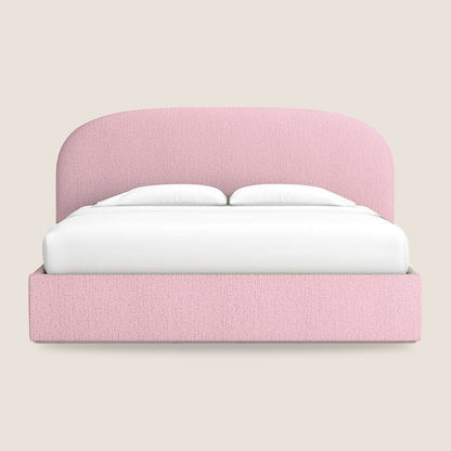 Kids puffy bed - Baby Pink